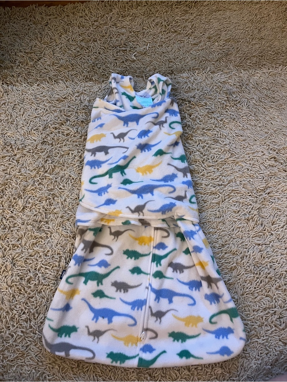 3.0 TOG Halo Sleep Sack Dino Fleece